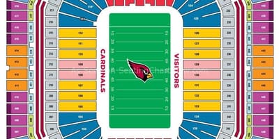 University of Phoenix stadium relaxare hartă