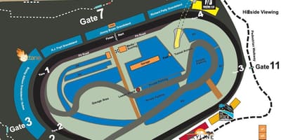 Phoenix raceway hartă