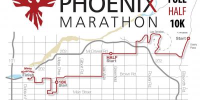 Harta Phoenix maraton