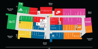 Phoenix premium outlet hartă